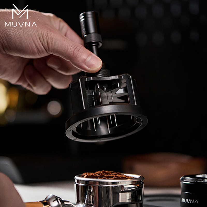 Coffee Distribution Tool - MUVNA 51/53/58mm Espresso Roerder WDT Tool,