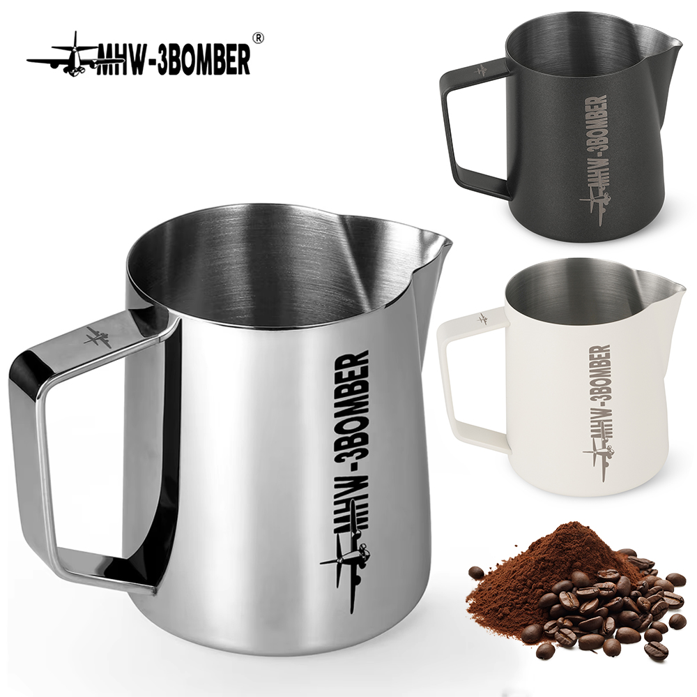 Milk Steaming Pitcher - MHW 3BOMBER 400/700 ml Melkopschuimkan Stoomboot