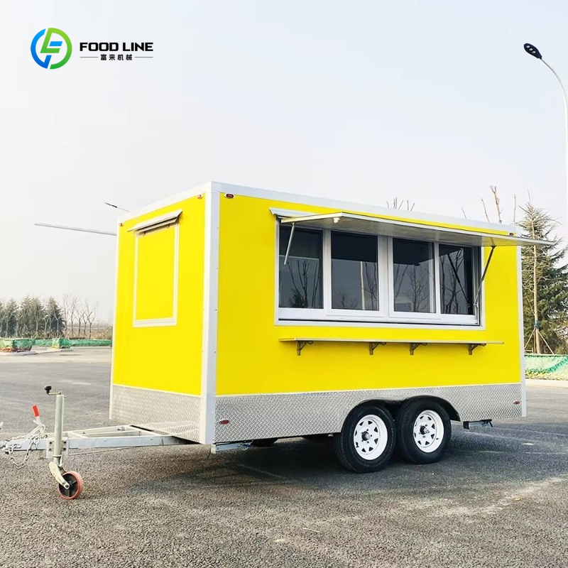 Coffee Van Equipment - Concessie Catering Koffie Voedselaanhangers Volledig uitgeruste