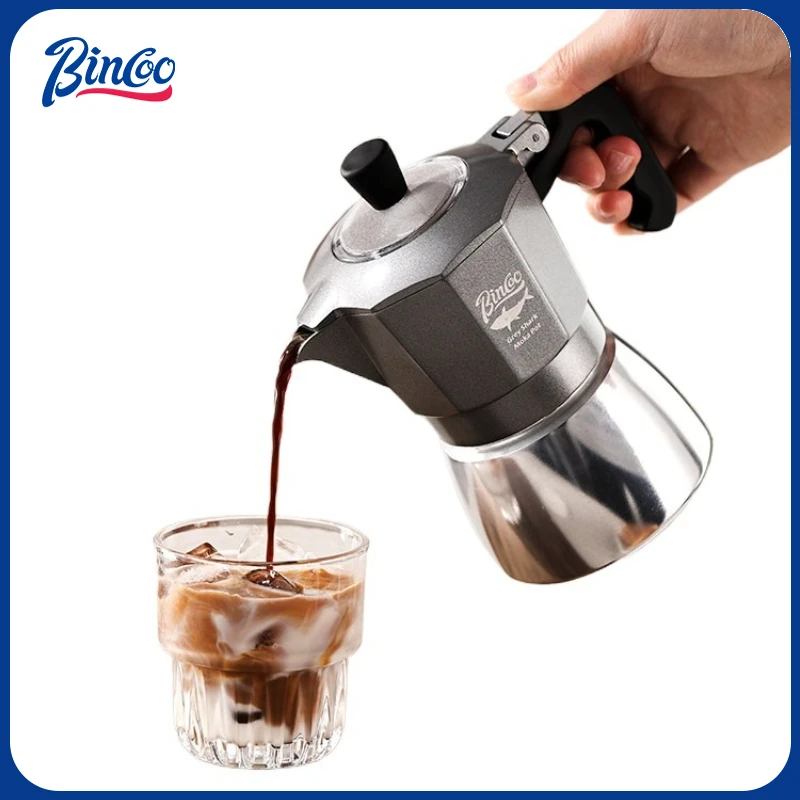 Hero Coffee Equipment - Bincoo 2-kops dubbele klep Moka pot