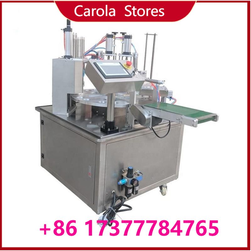 Coffee Jelly Equipment - Automatische roterende beker vul- en sluitmachine,