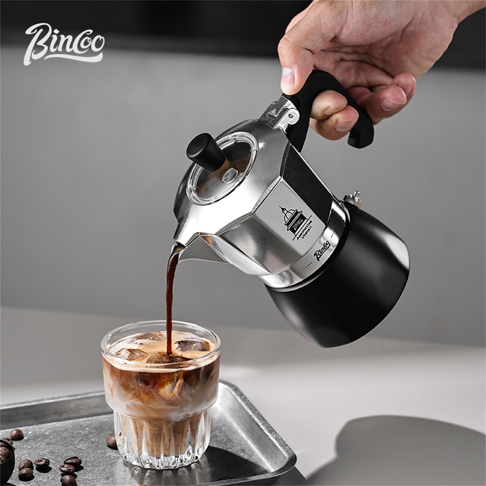 Hero Coffee Equipment - BINCOO Moka Pot met dubbele klep,