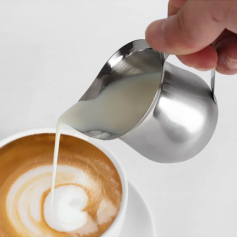 Milk Steaming Pitcher - Koffie Melk Opschuimen Werper Cup Roestvrij