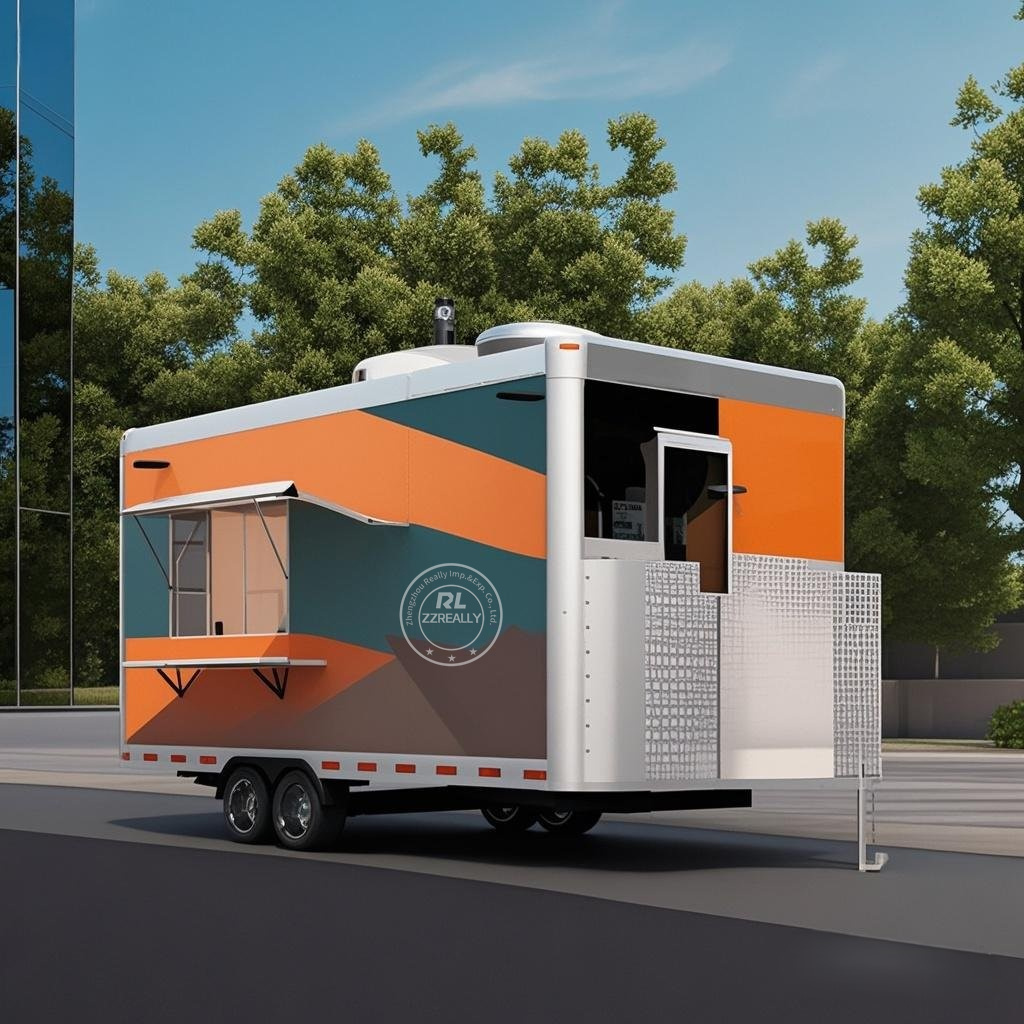 Coffee Van Equipment - Snack Fast Food Truck Mobiele keuken