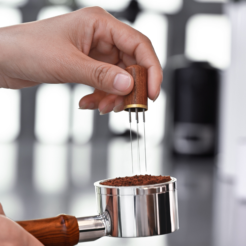 Coffee Distribution Tool - 6/8 Naald Rvs Koffie Poeder Sabotage