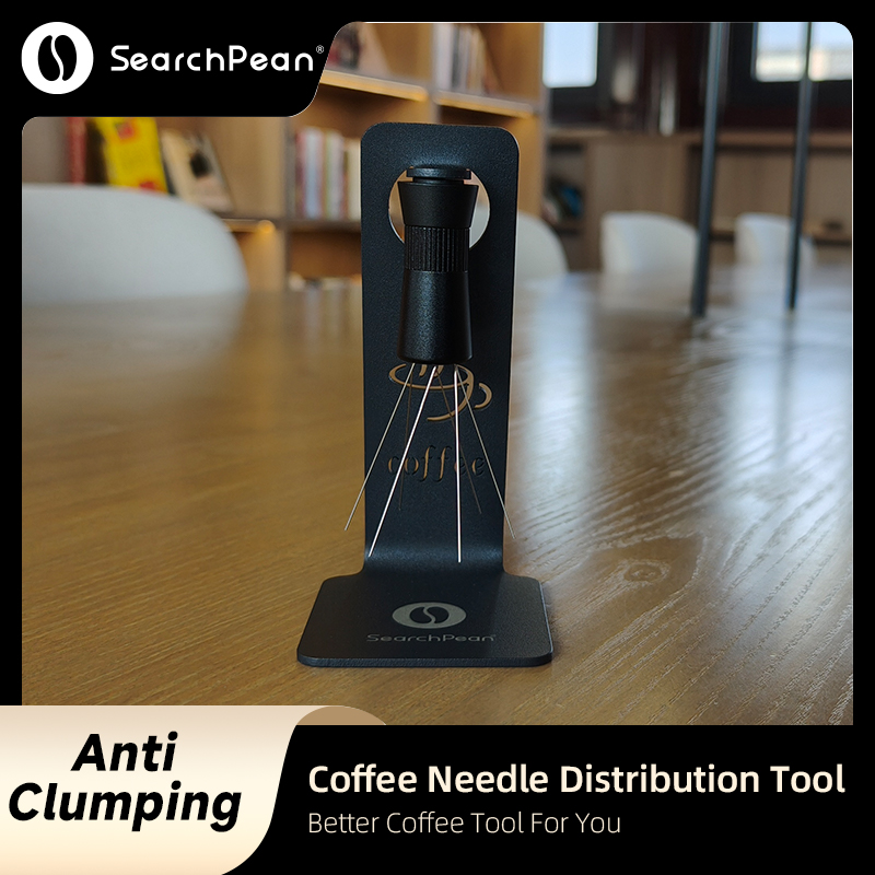 Coffee Distribution Tool - Espresso Koffie Naaldverdelingshulpmiddel Anti-klonterend voor koffiedrabverdeling