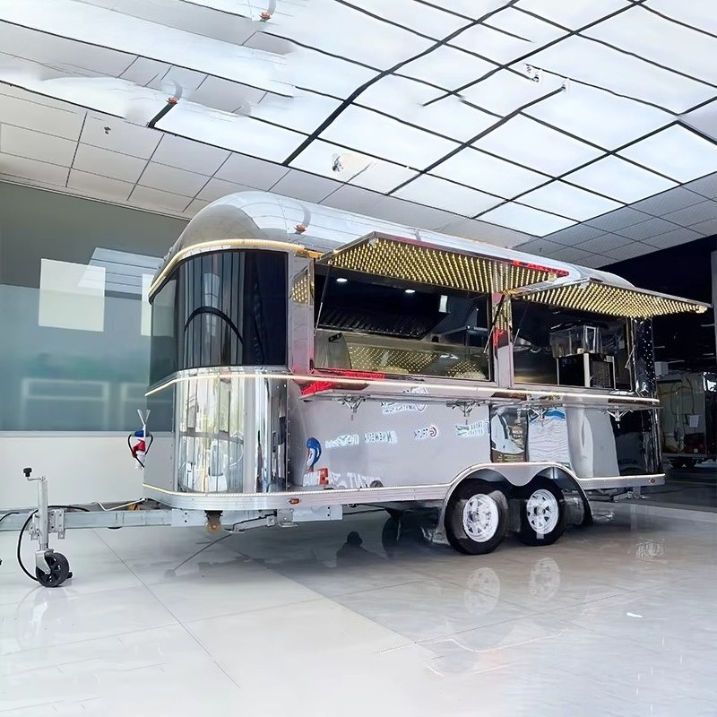 Coffee Van Equipment - Custom Foodtruck Aanhangwagen Volledig Uitgerust Mobiele