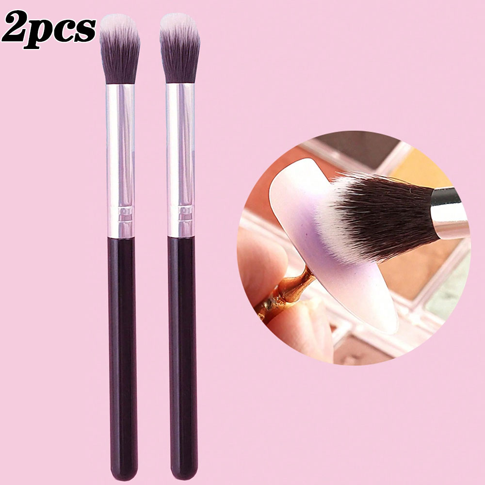 Group Head Brush - 2-delige set nagelkunst gradiënt blush kwasten