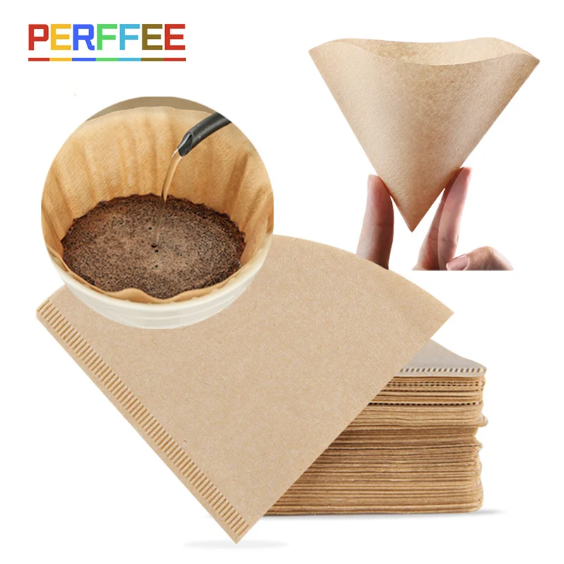 Coffee Equipment Distributor - Filterpapier 01 02 V-vorm Koffiekopje Filterpapier