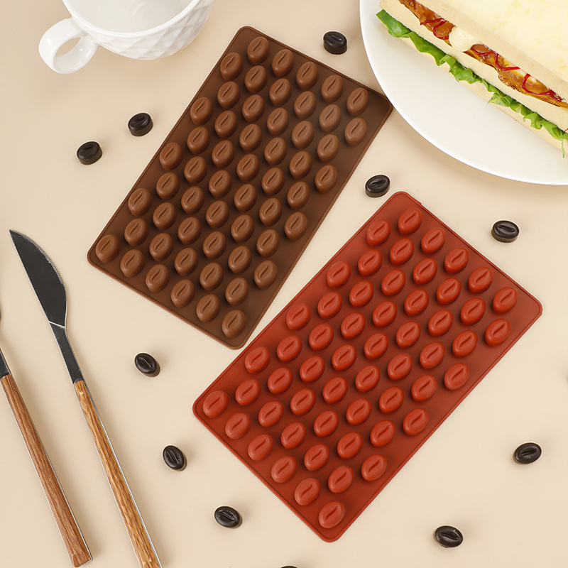 Coffee Jelly Equipment - Nieuw product 55 koffiebonen chocoladevorm DIY