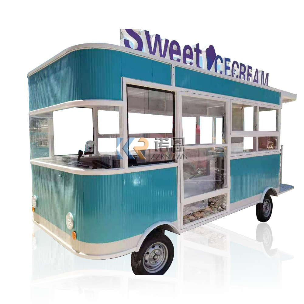 Coffee Van Equipment - Op voorraad 5M mobiele foodtruck commerciële