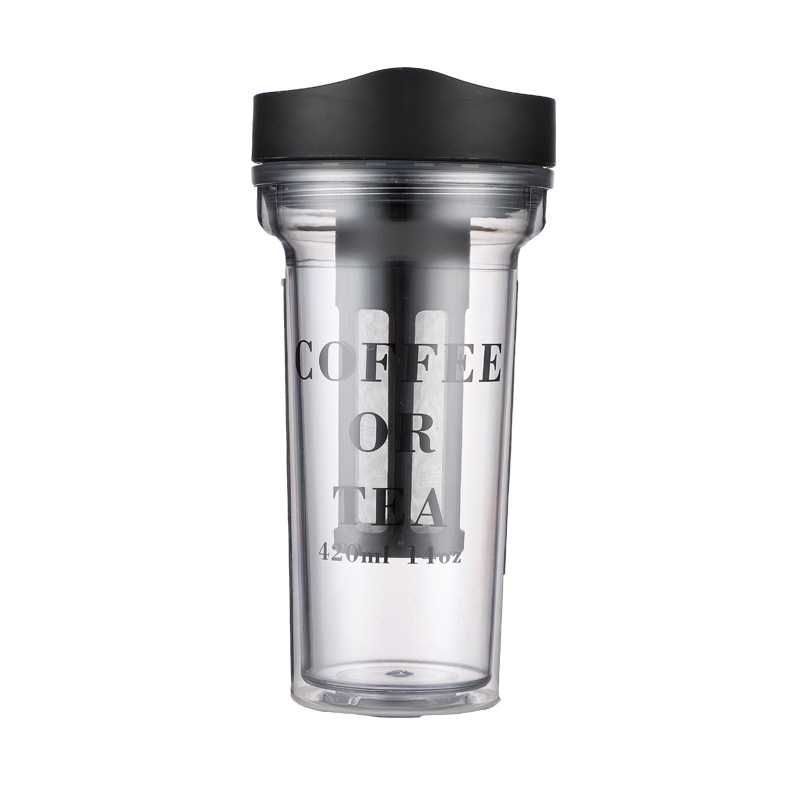 Coffee Equipment Filter - 420ml Draagbare Reizen Cold Brew Koffiezetapparaat