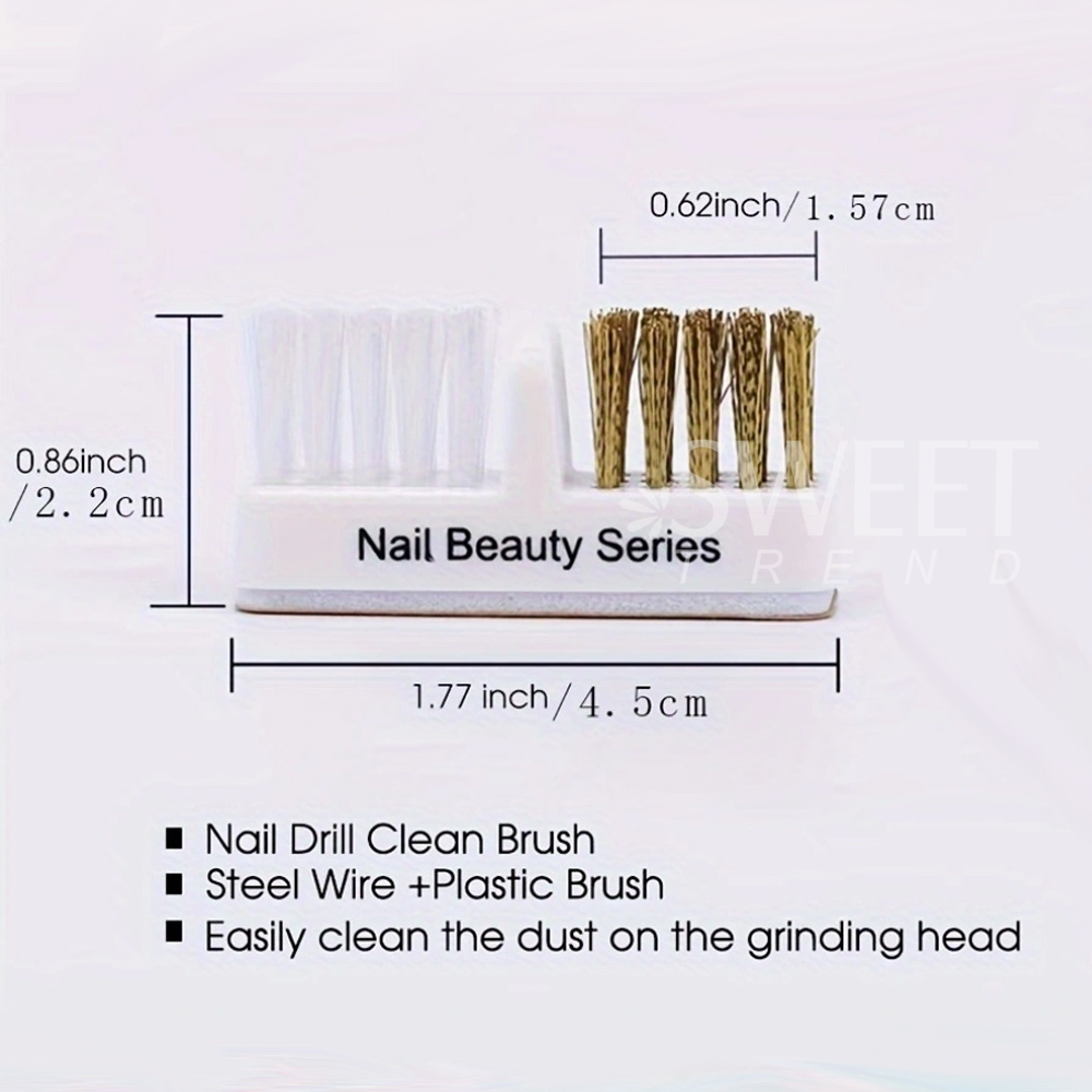 5 stuks elektrische nagelslijp - Group Head Brush recensie en prijs
