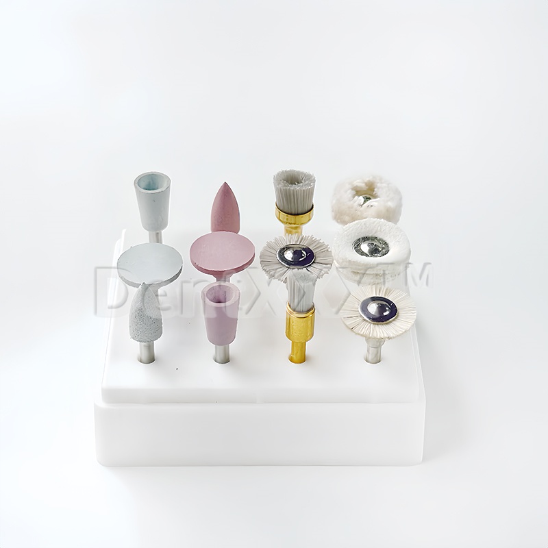 12-delige composiet polijstset - Group Head Brush recensie en prijs