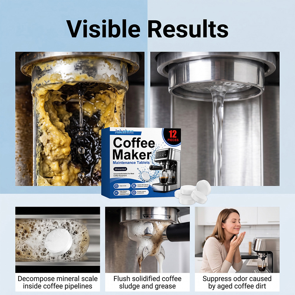 Onderhoudstabletten voor koffi - Coffee Equipment Home recensie en prijs