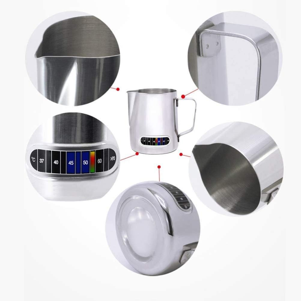Melkopschuimkruiken met geïnte - Milk Steaming Pitcher recensie en prijs