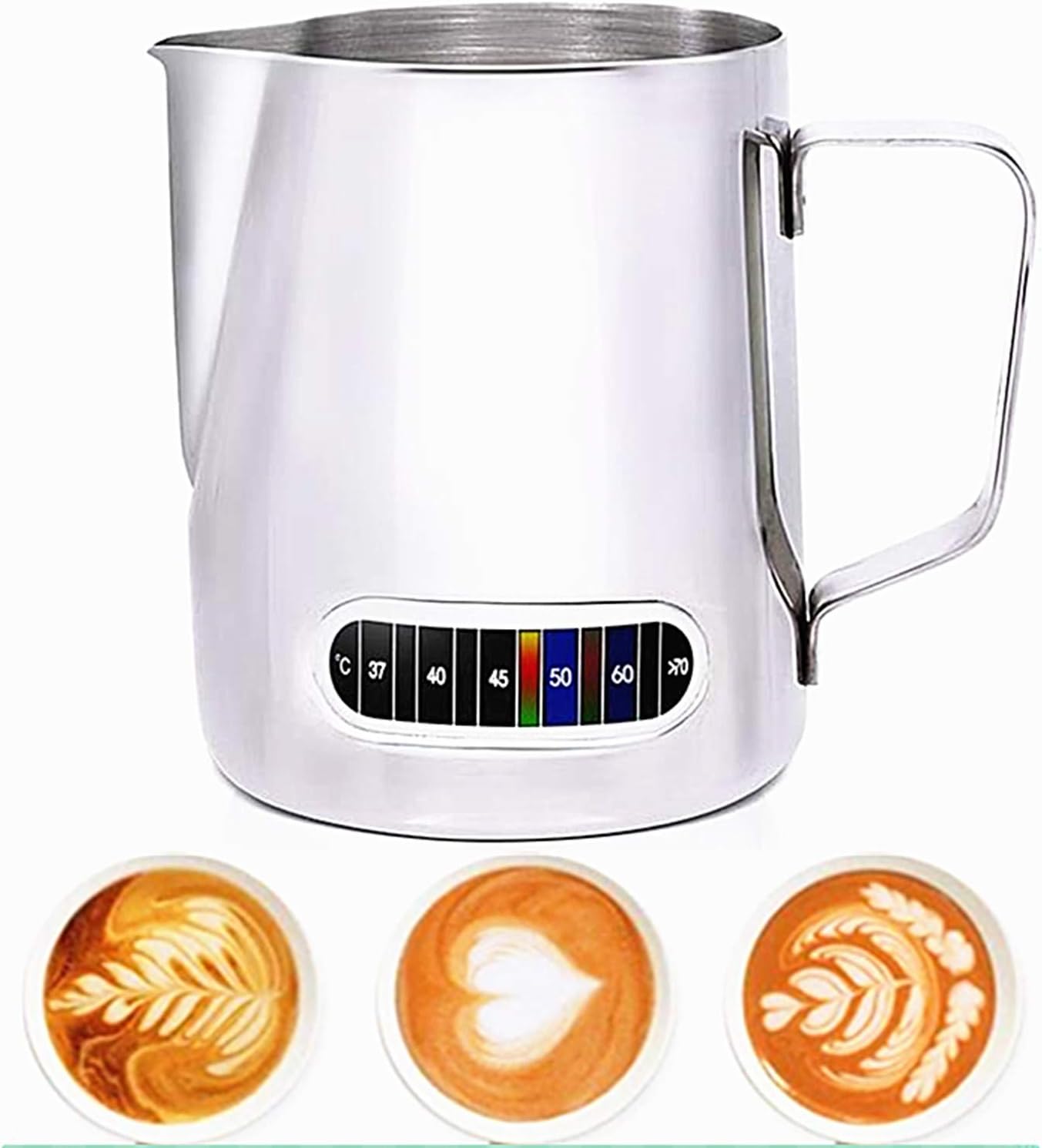 Melkopschuimkruiken met geïnte - Milk Steaming Pitcher recensie en prijs