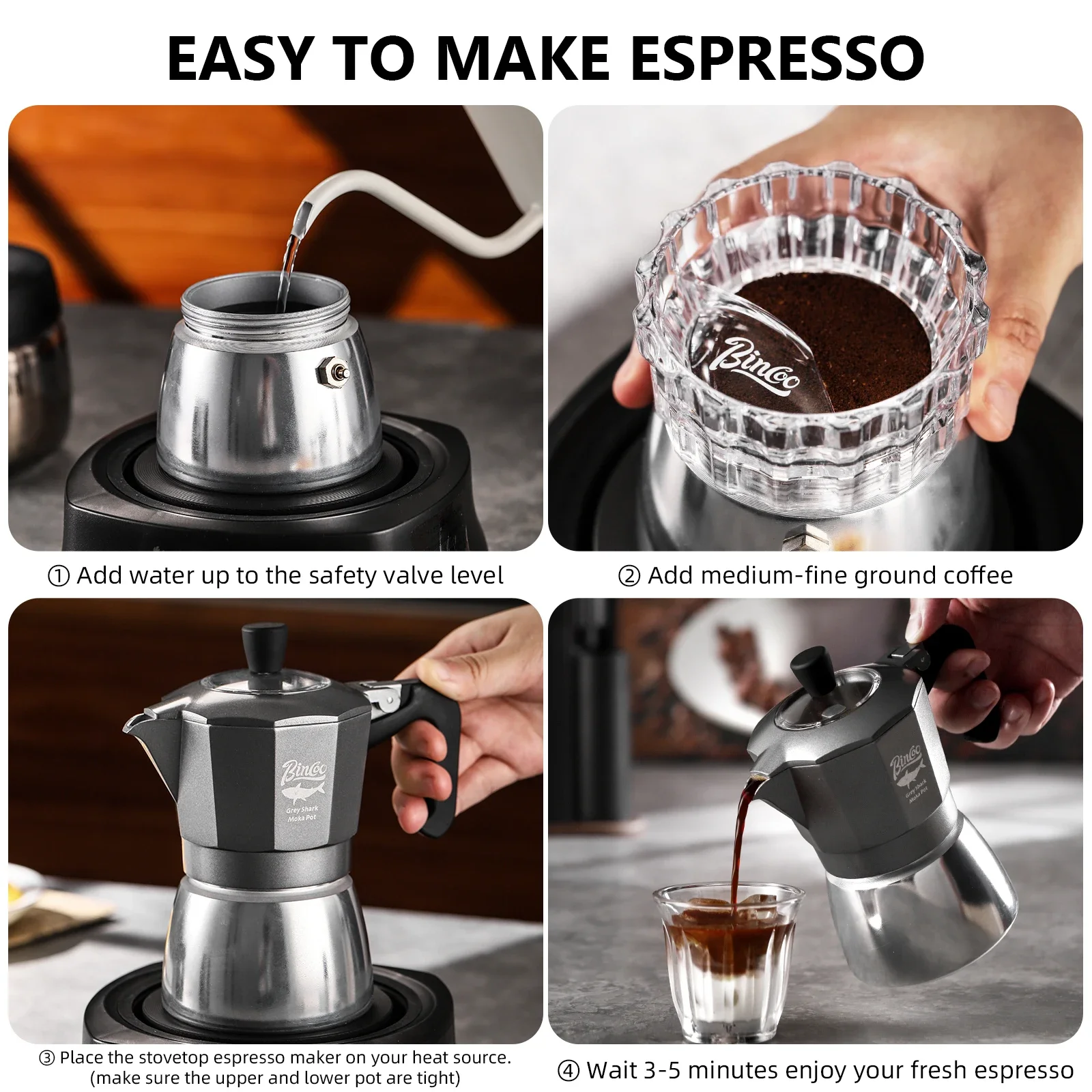 Bincoo 2-kops dubbele klep Mok - Hero Coffee Equipment recensie en prijs