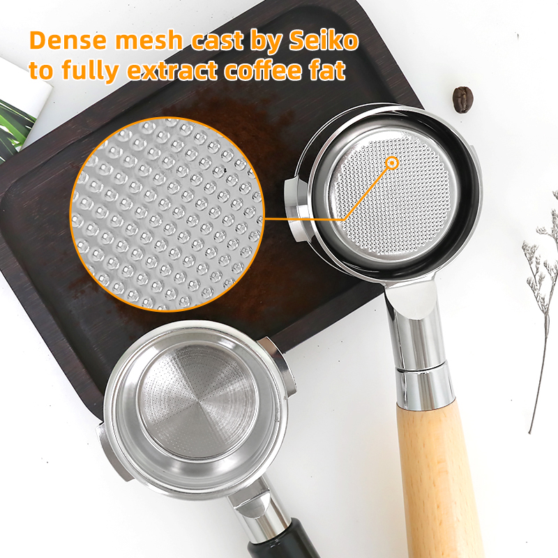 58Mm Bodemloze Portafilter Voo - Hero Coffee Equipment recensie en prijs