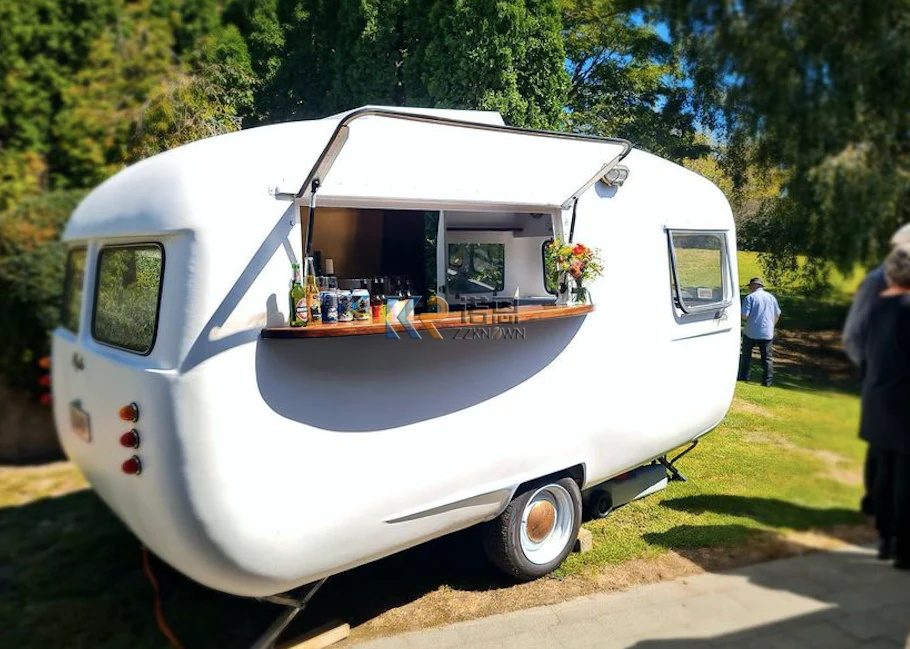 Volledig uitgeruste caravanbar - Coffee Van Equipment recensie en prijs