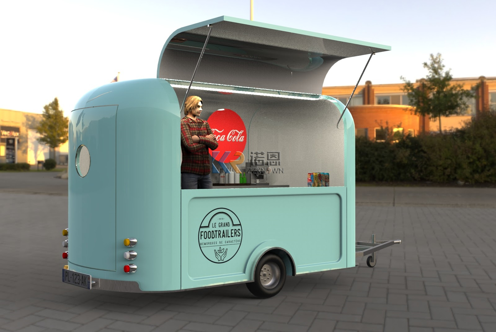 Volledig uitgeruste caravanbar - Coffee Van Equipment recensie en prijs