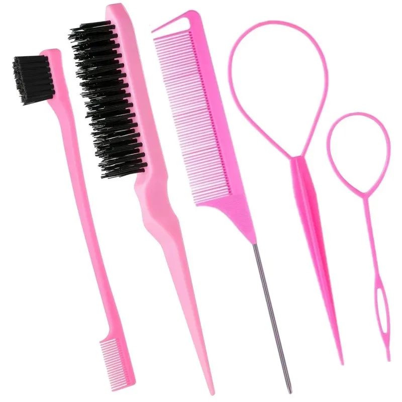 5-delige kapperskamset, puntig - Group Head Brush recensie en prijs