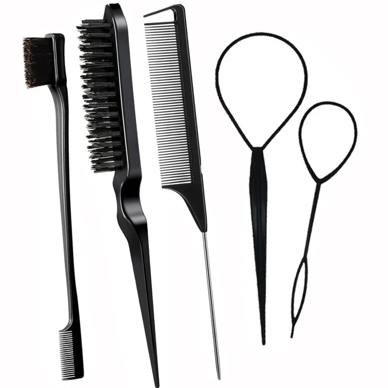 5-delige kapperskamset, puntig - Group Head Brush recensie en prijs