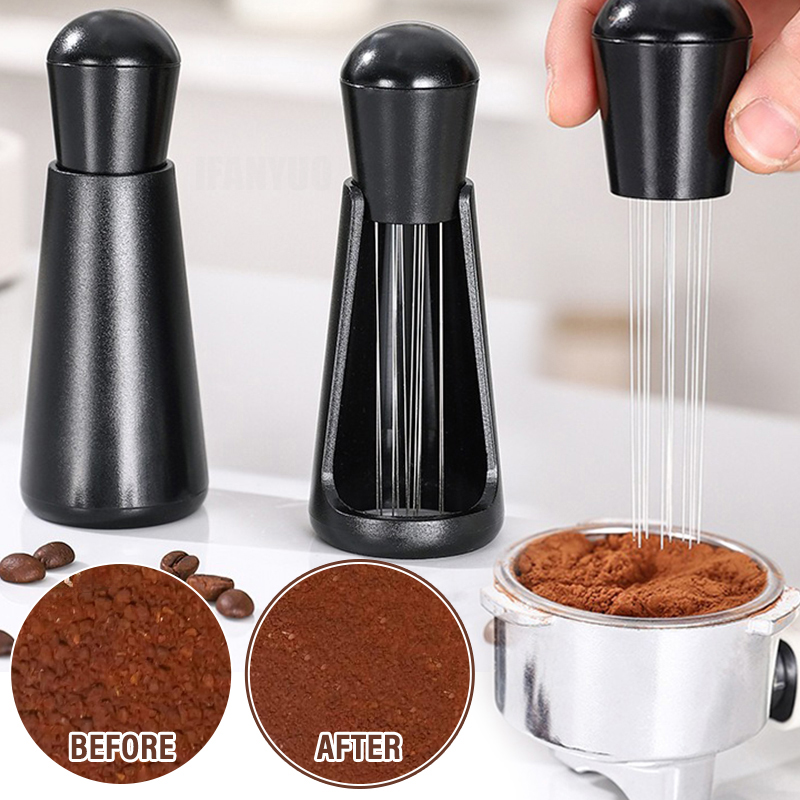 Roestvrij staal koffiepoeder s - Coffee Distribution Tool recensie en prijs