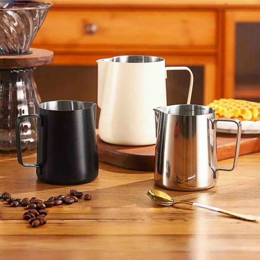 Koffiemelk Opschuimen Werper K - Milk Steaming Pitcher recensie en prijs
