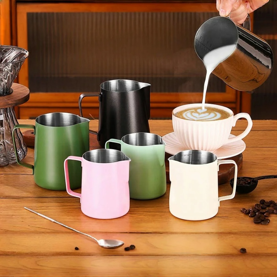 Koffiemelk Opschuimen Werper K - Milk Steaming Pitcher recensie en prijs
