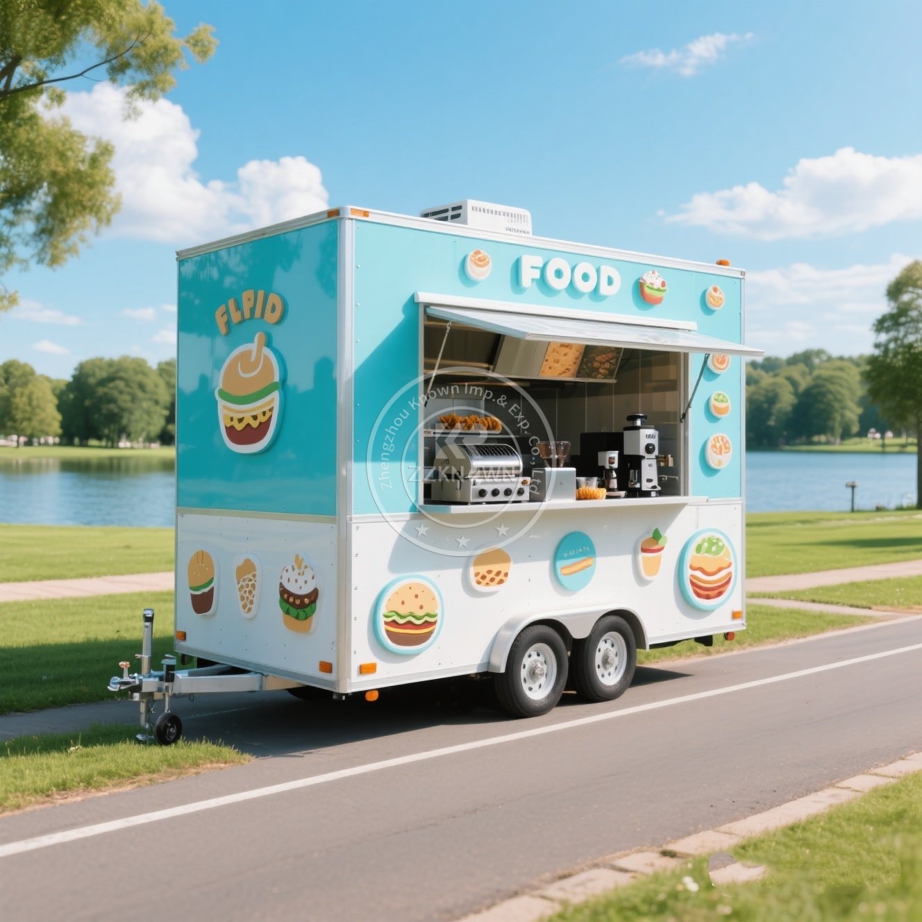 Voedselaanhangwagen Vrachtwage - Coffee Van Equipment recensie en prijs