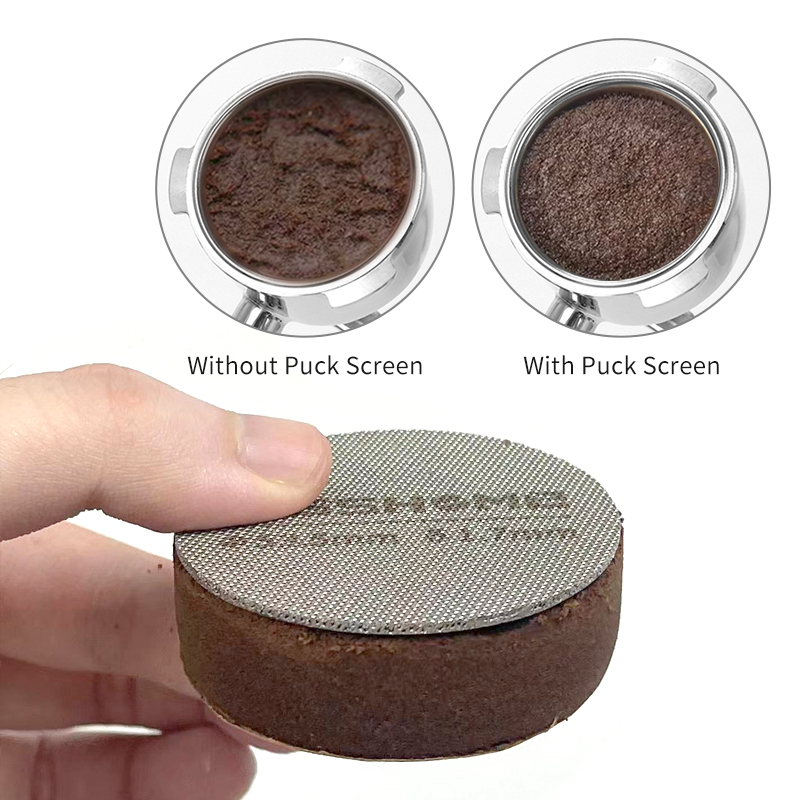 Koffie Puck Scherm 51mm 53.5mm - Hero Coffee Equipment recensie en prijs