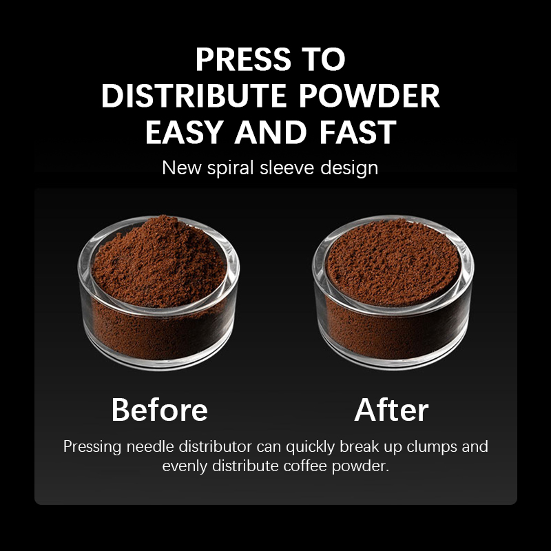 58mm Rotary WDT Gereedschap Es - Coffee Distribution Tool recensie en prijs