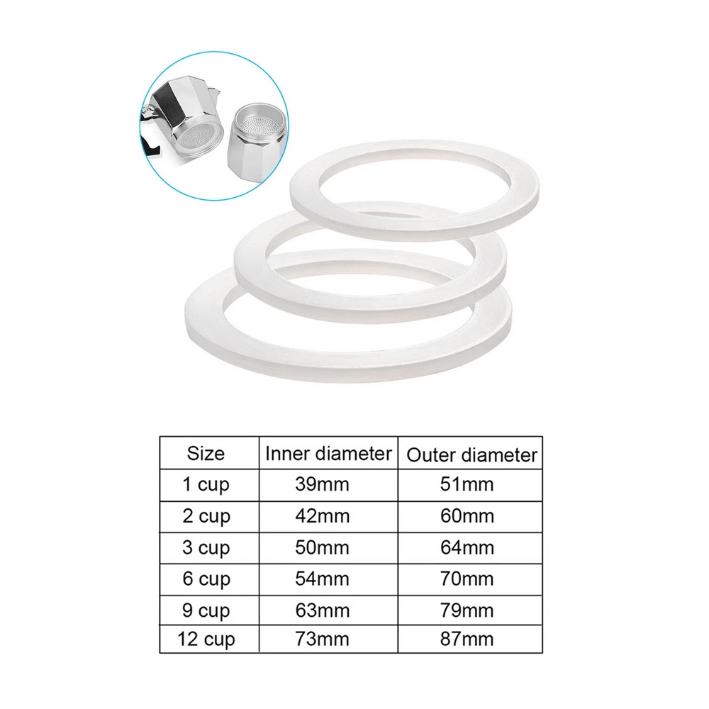 1 Stuk Koffie Rubber Ring Bial - Hero Coffee Equipment recensie en prijs