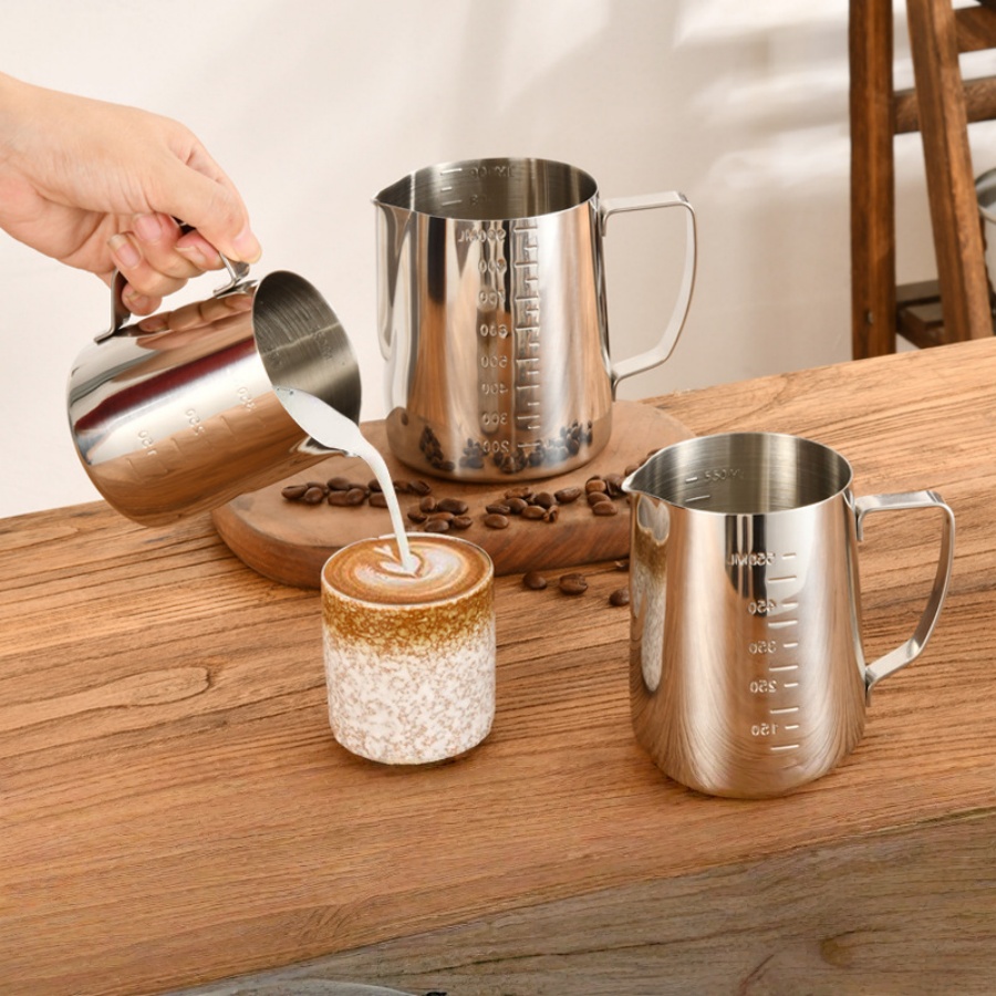 Melkopschuimer Espresso Melkop - Milk Steaming Pitcher recensie en prijs