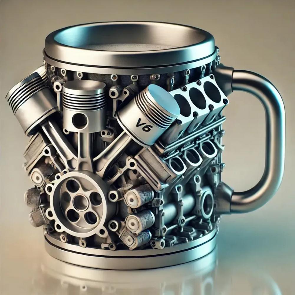 3D-motoren Ontwerp Mok Motoren - Coffee Equipment Home recensie en prijs