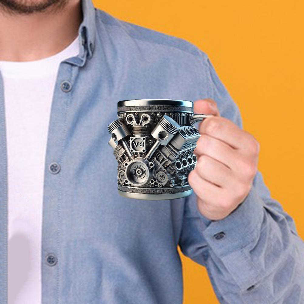 3D-motoren Ontwerp Mok Motoren - Coffee Equipment Home recensie en prijs