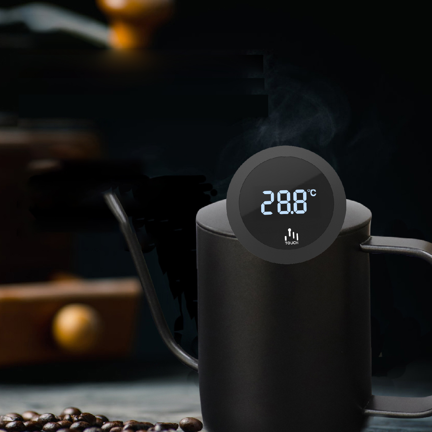 0 tot 100 ℃   Touchscreen wijz - Milk Steaming Pitcher recensie en prijs