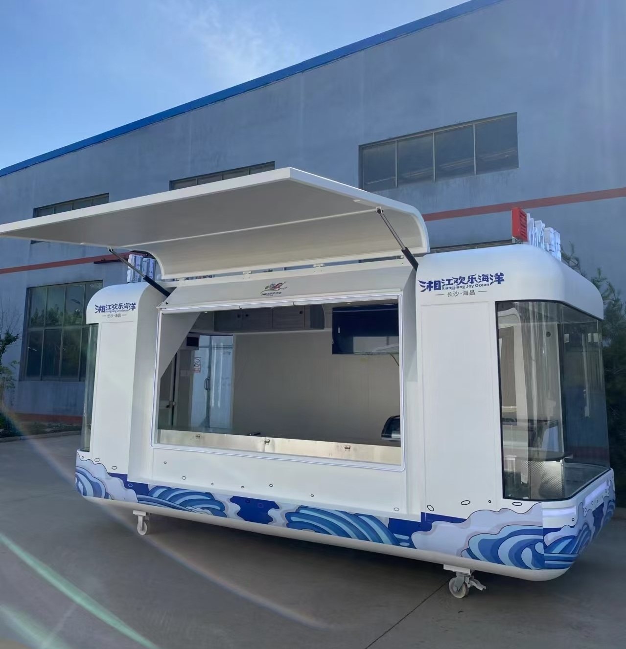 Commerciële foodtrailer, mobie - Coffee Van Equipment recensie en prijs