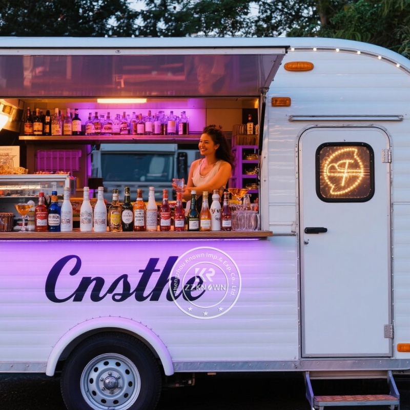 Commerciële foodtrailer, mobie - Coffee Van Equipment recensie en prijs