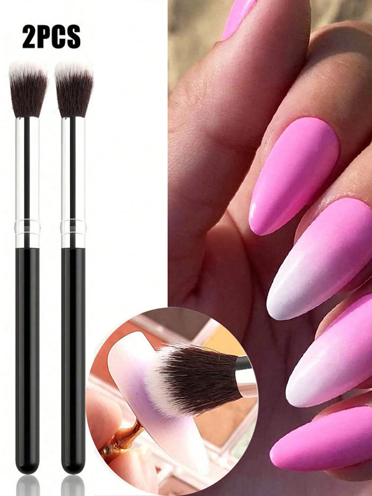 2-delige set nagelkunst gradië - Group Head Brush recensie en prijs