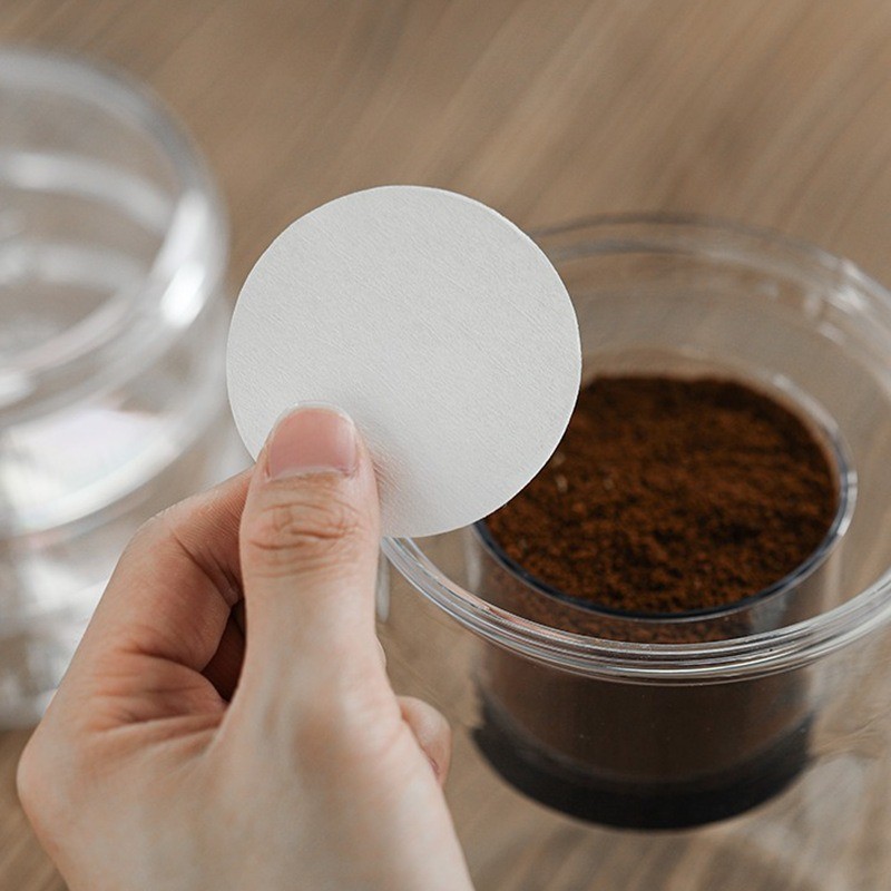 100 Stuks Ronde Koffiefilterpa - Hero Coffee Equipment recensie en prijs