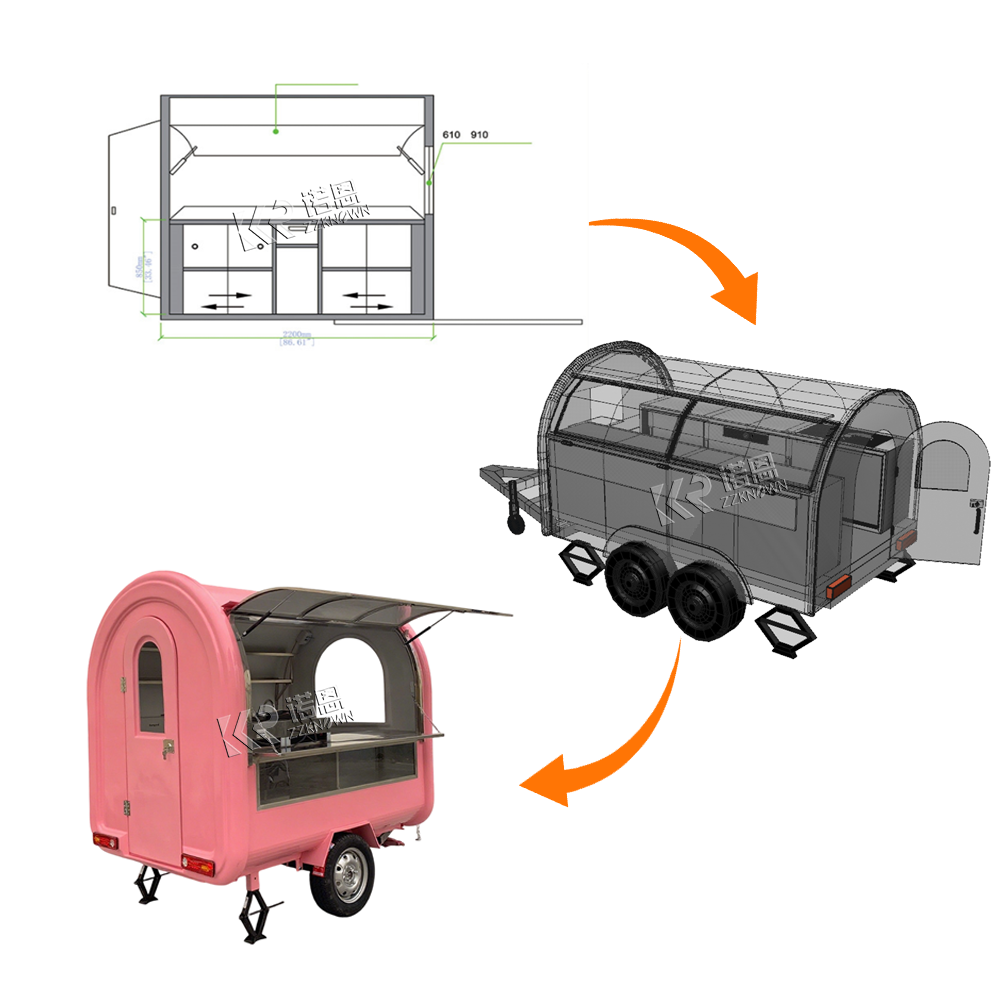 Commerciële straatconcessie vo - Coffee Van Equipment recensie en prijs